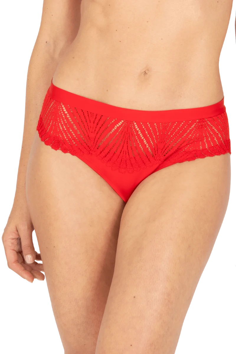 Slip Brésilien Muse - Rouge ardent