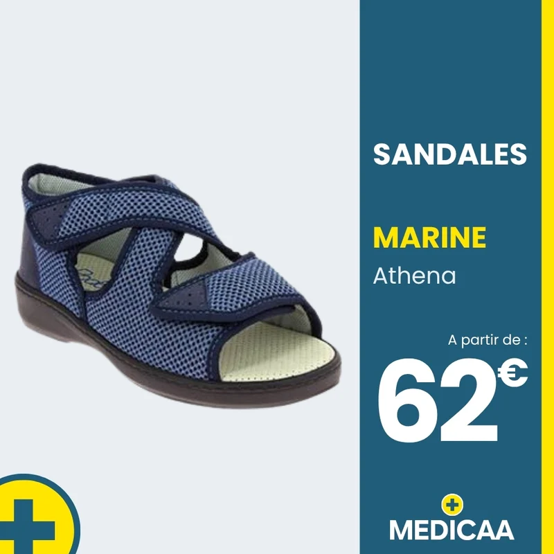Sandales Orthopédiques - (Athena) - Mixte - Jean