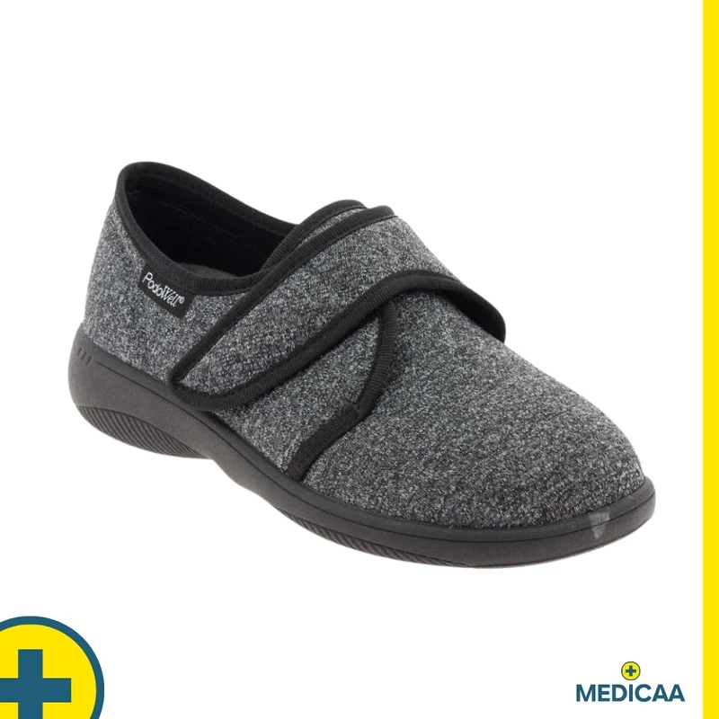 Chaussons Orthopédiques - (Antoine) - Mixte - Noir