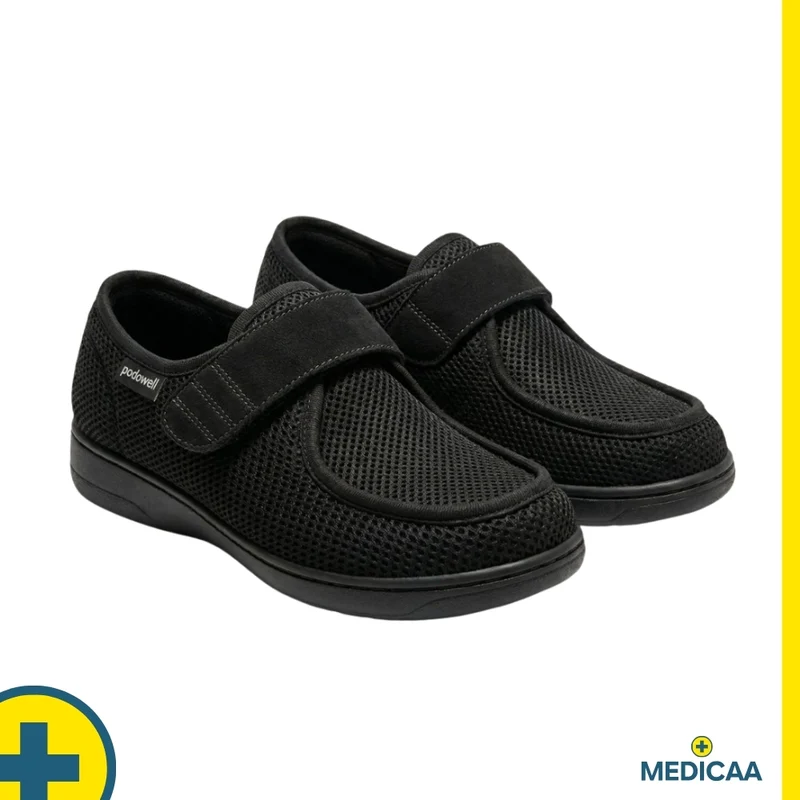Chaussons Thérapeutiques - (Ando) - Mixte - Noir