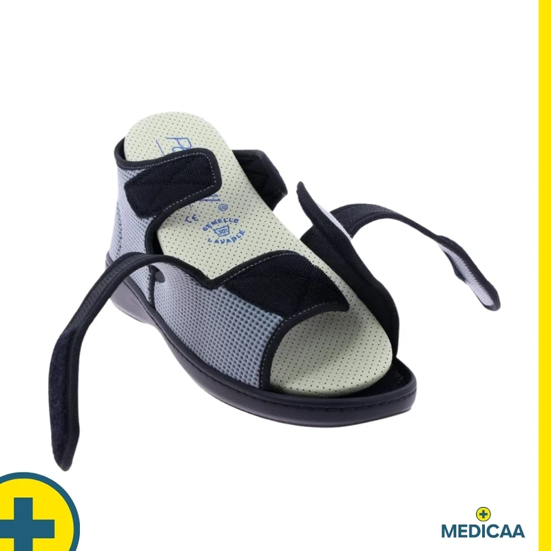 Sandales Orthopédiques - (Académie) - Mixte - Gris