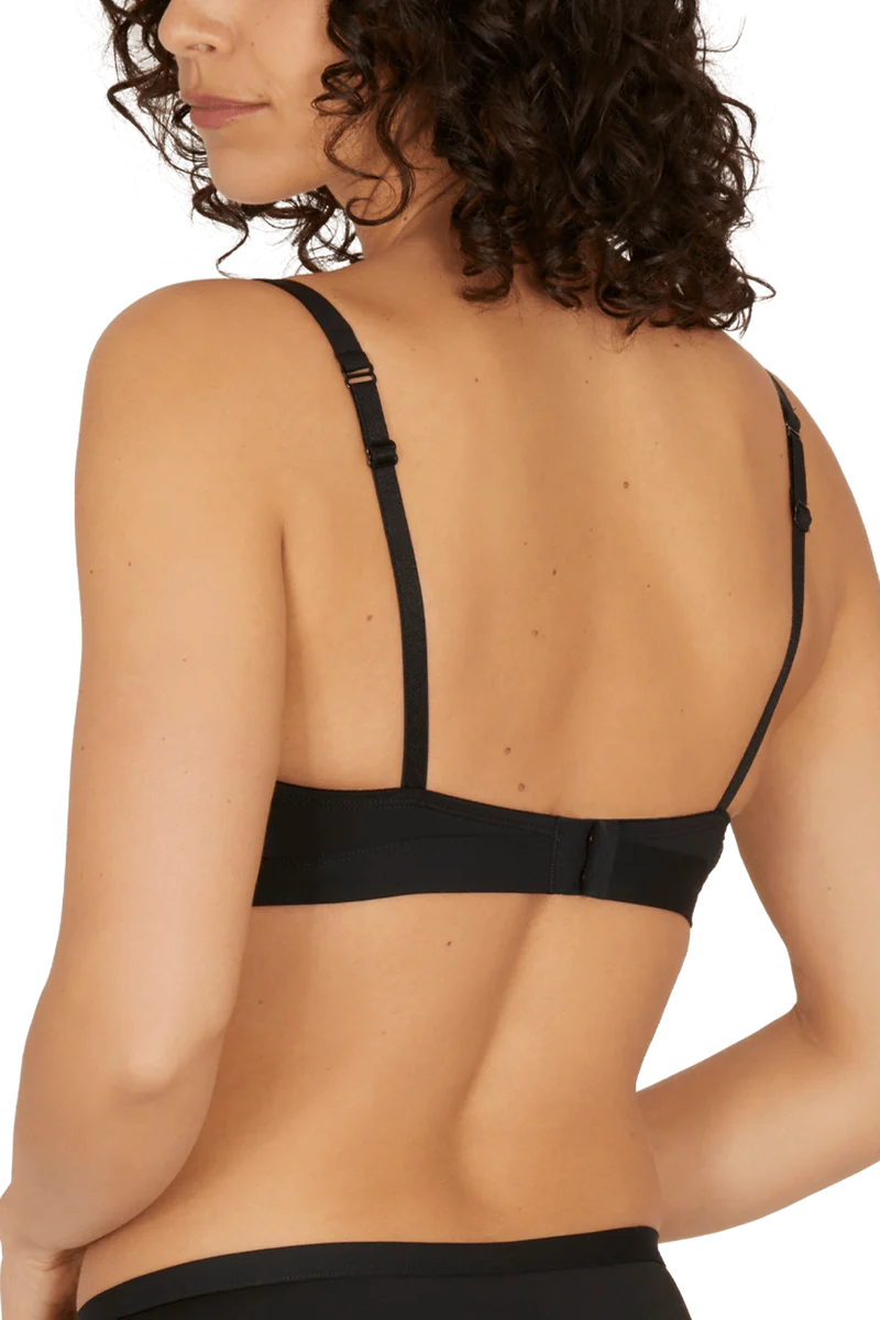 Soutien-gorge sans armatures à coques souples Romance Magic Nights - Noir