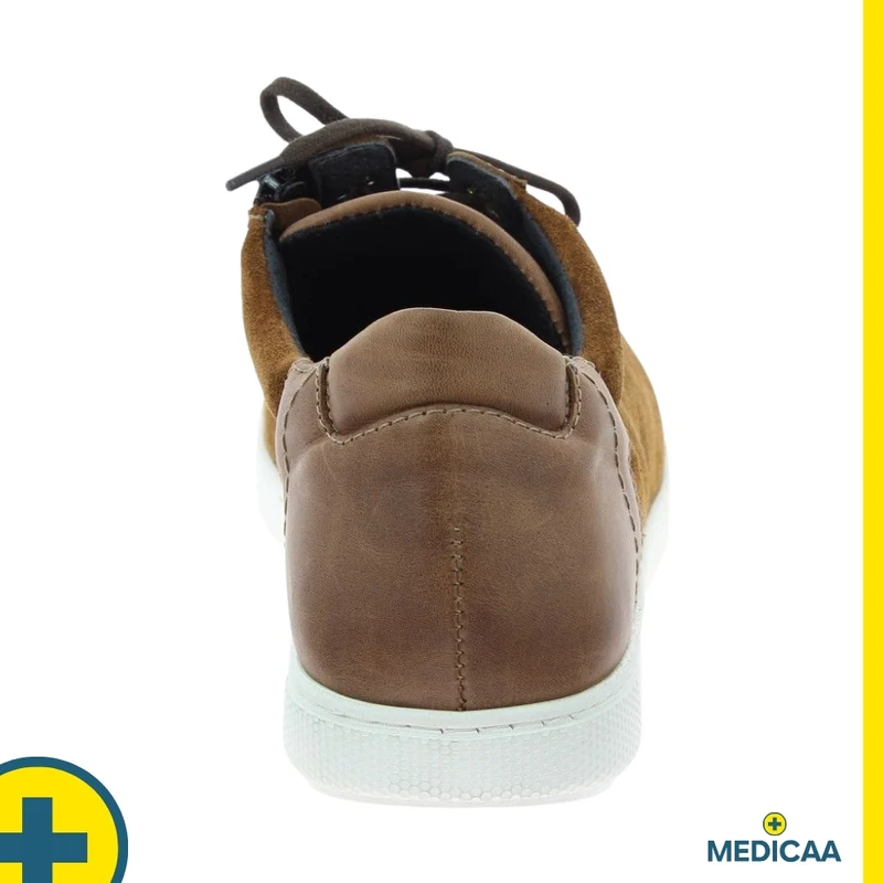 Baskets Orthopédiques - (Yvan) - Homme - Camel