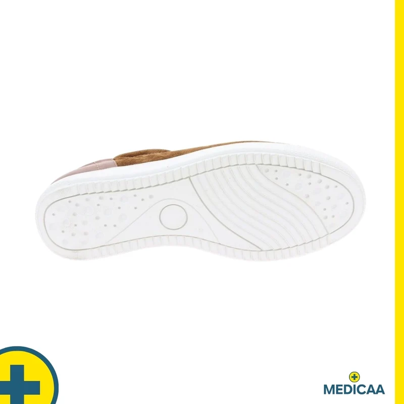 Baskets Orthopédiques - (Yvan) - Homme - Camel