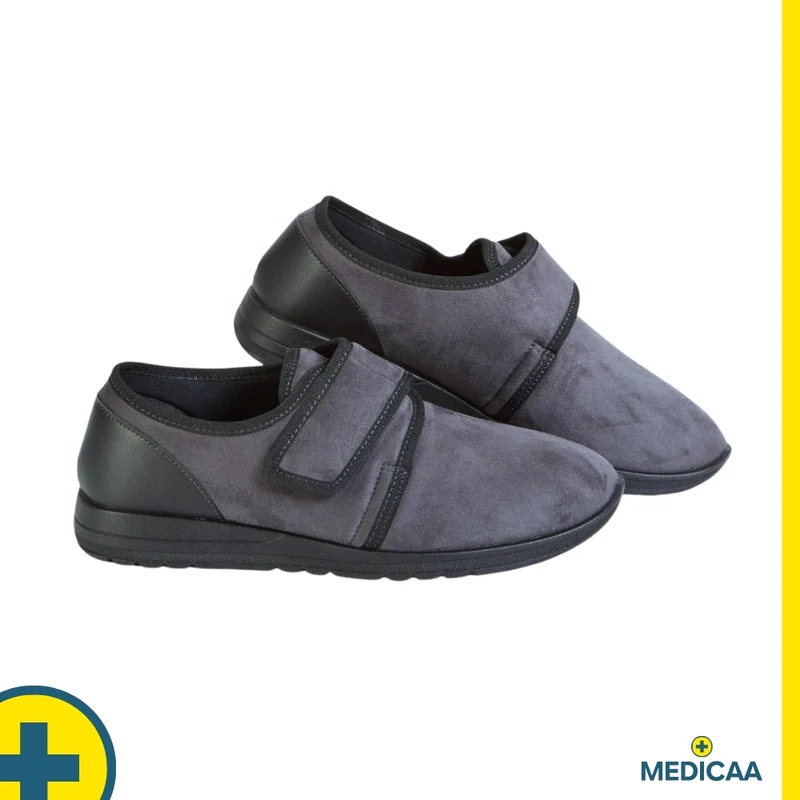 Chaussons Orthopédiques - (Roland) - Homme - Gris