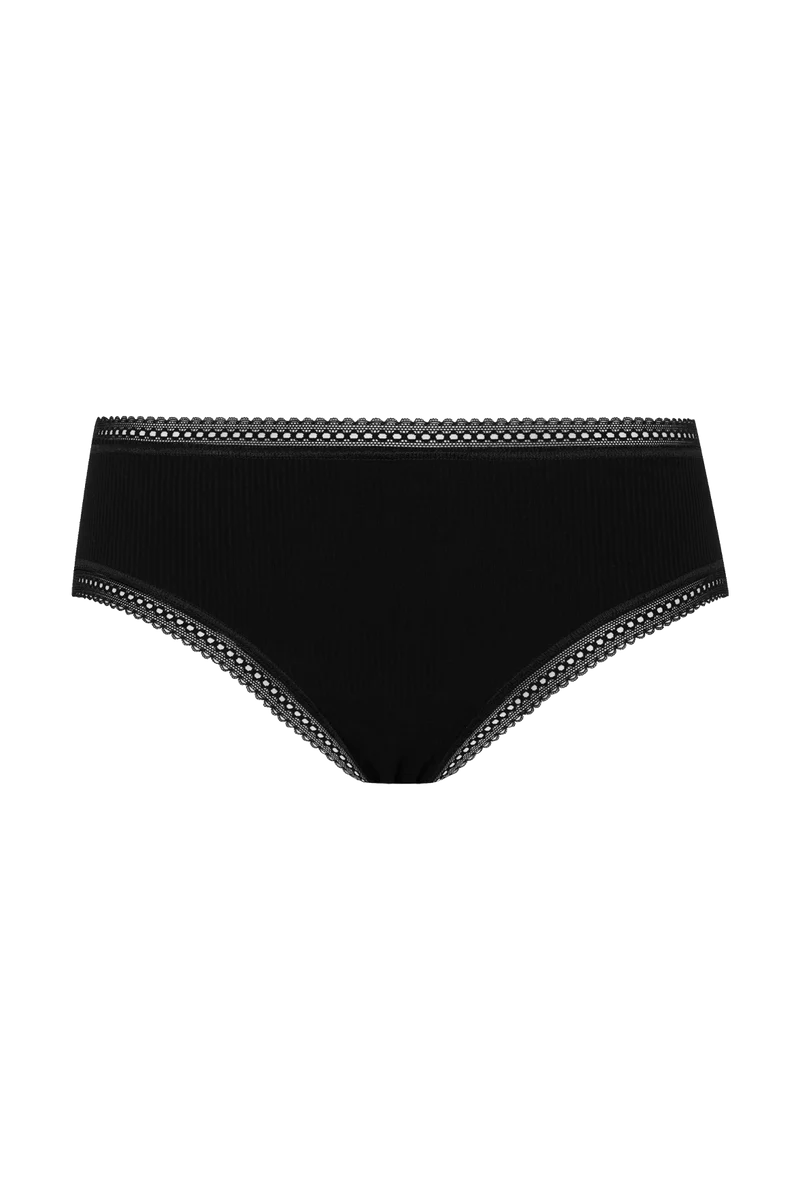 Duo Confort Modal Lot de 2 Slips - Noir