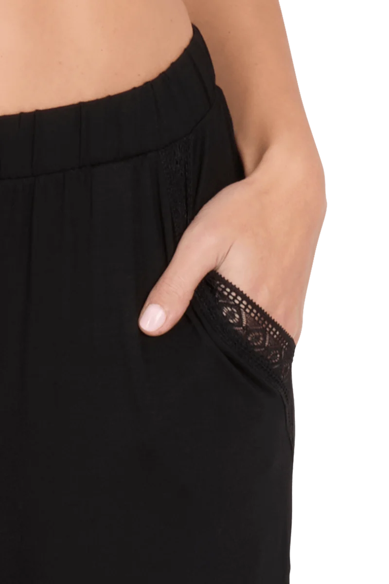 Pantalon Large Minuit - Noir
