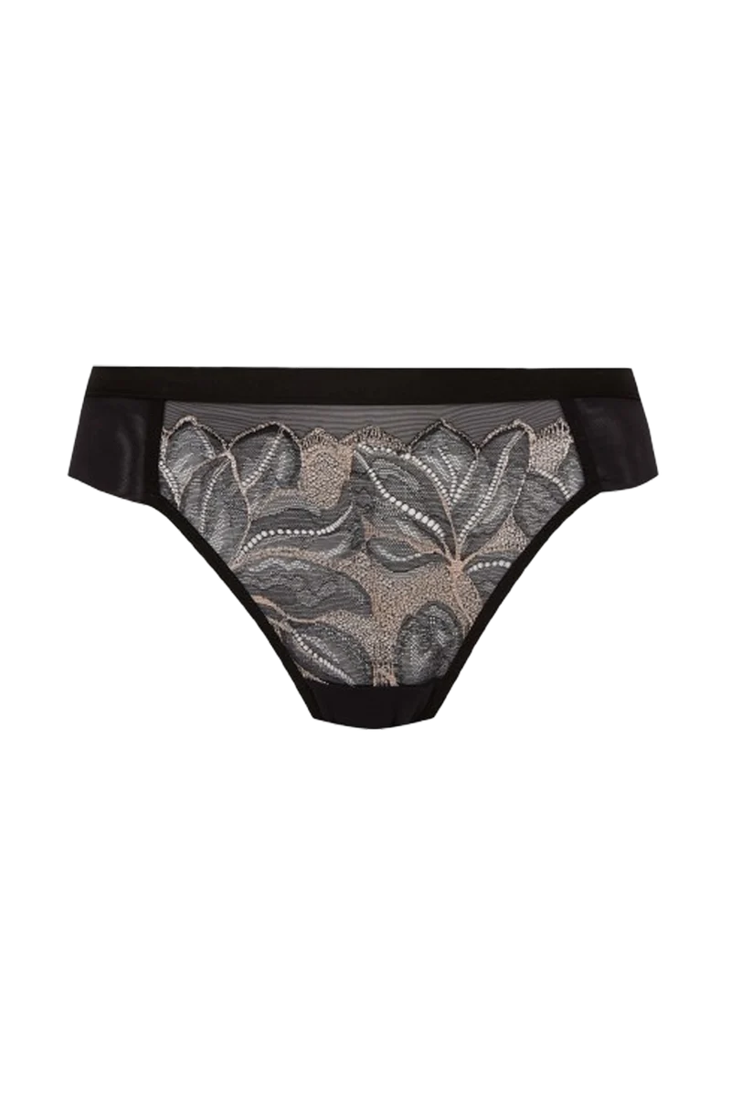 Tanga Nymphéas - Noir