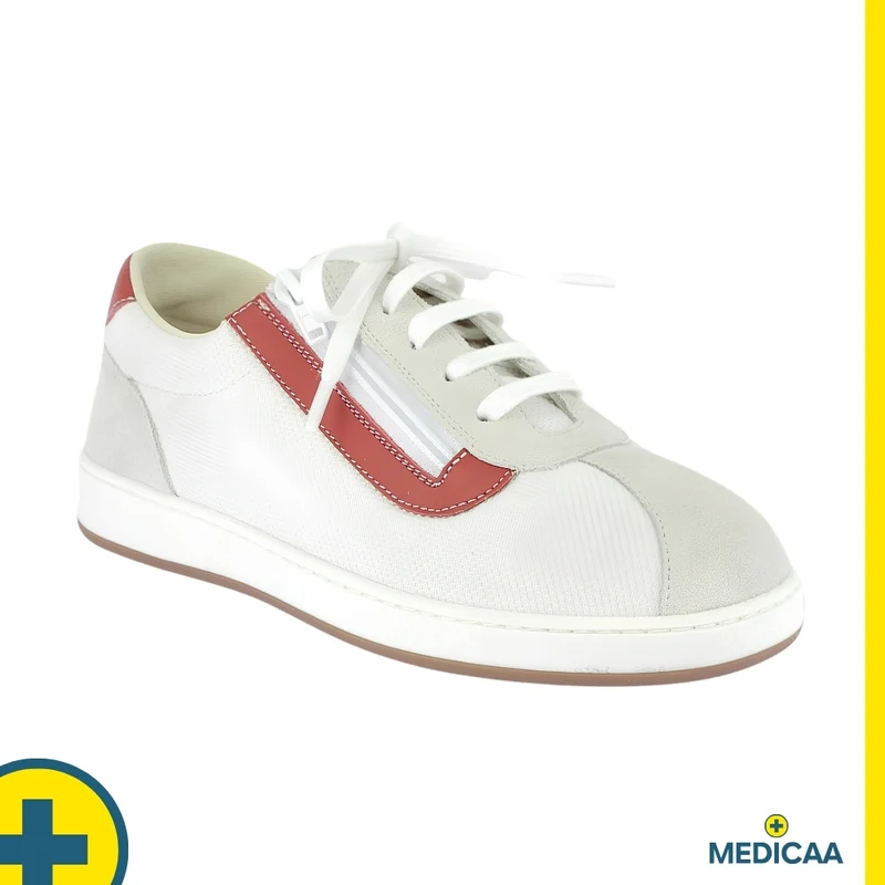 Baskets Confort - (Kira) - Femme - Blanc