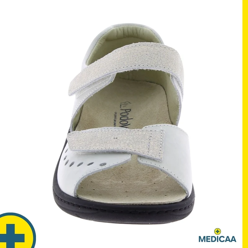 Sandales Orthopédiques - (Gaia) - Femme - Écru