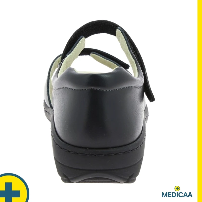 Sandales Orthopédiques - (Gaia) - Femme - Noir