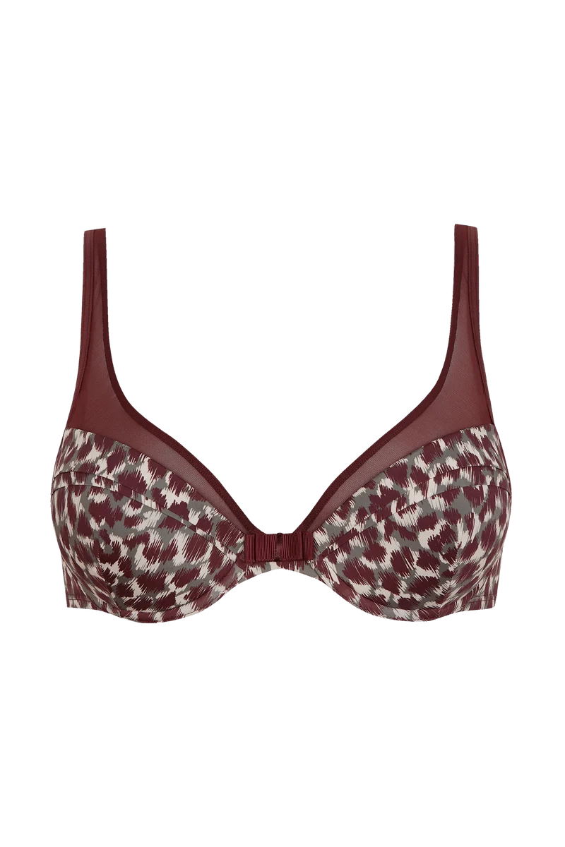 Soutien-gorge coques Tulle Design - Félin