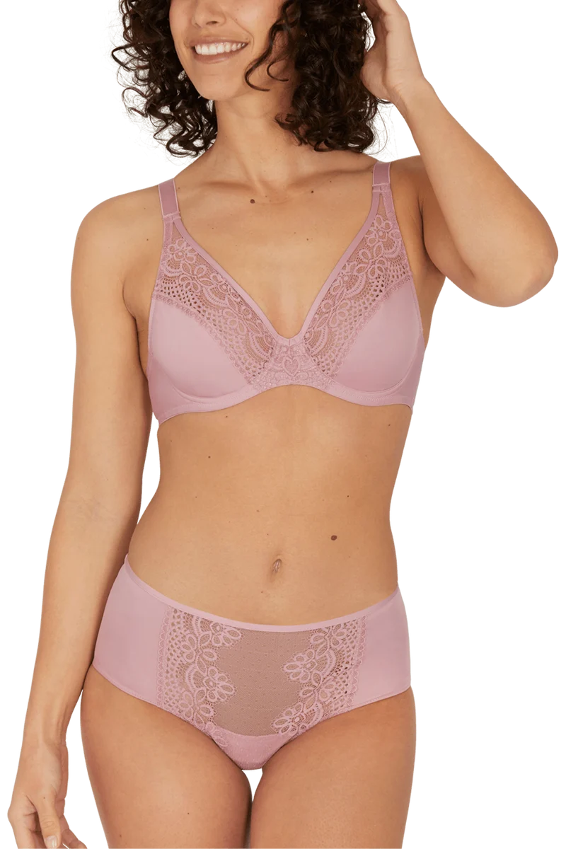 Soutien-gorge foulard à armatures L'irrésistible - Lilas