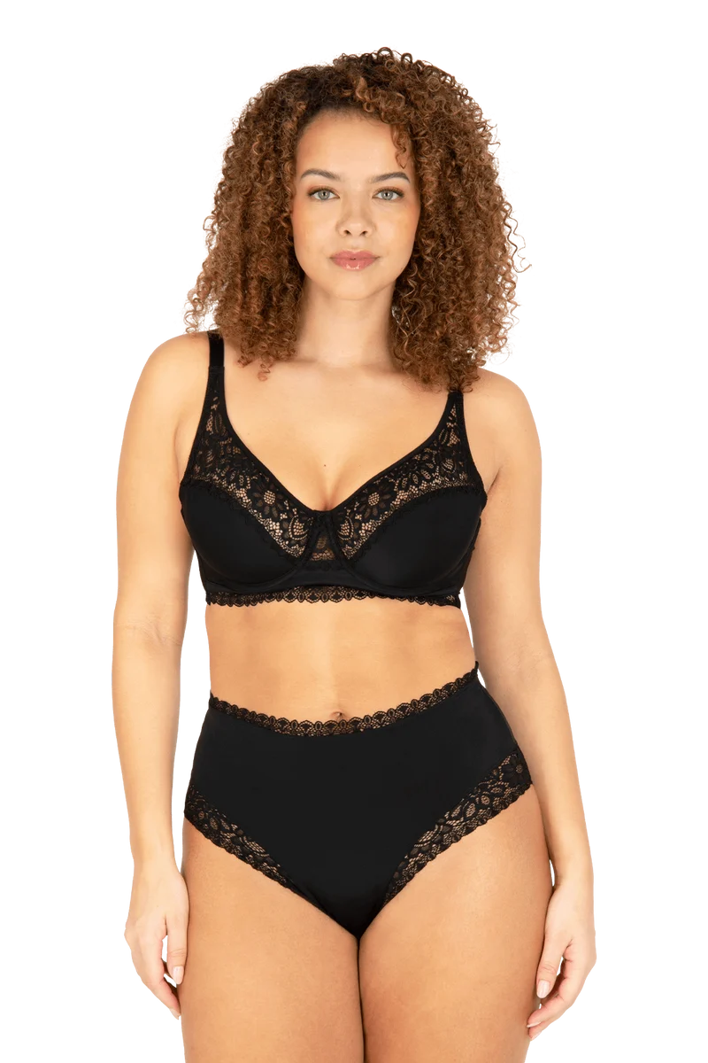 Culotte haute Well Allure L'Elégante - Noir
