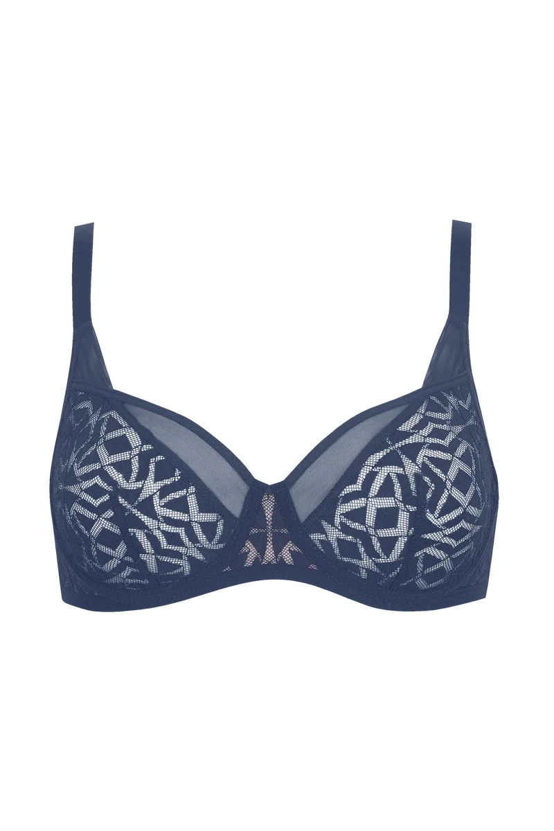 Soutien-gorge corbeille à armatures Equinoxe - Nuit étoilée