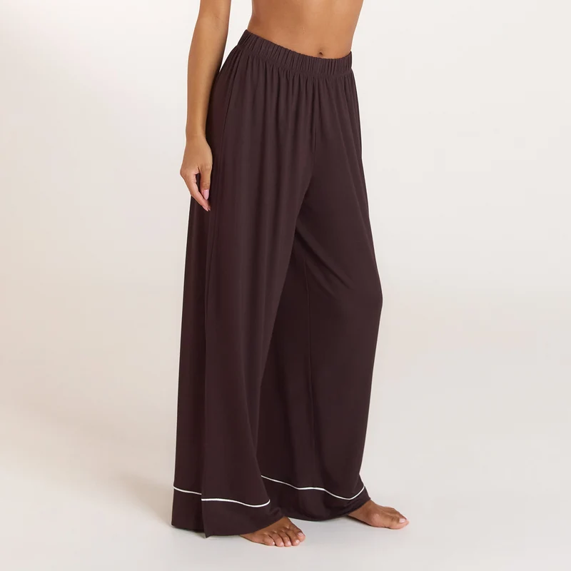 Pantalon de Pyjama Modal - Chocolat Noir