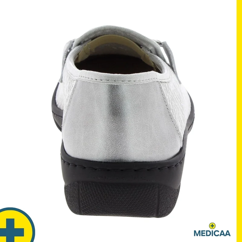 Mocassins Orthopédiques - (Magik) - Femme - Argent