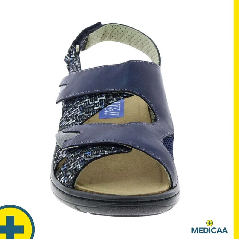 Sandales Confort - (Gina) - Femme - Navy