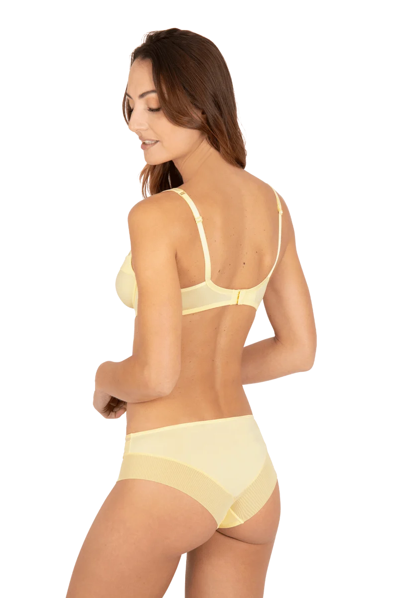 Soutien-gorge à armatures Tulle Design - Limoncello