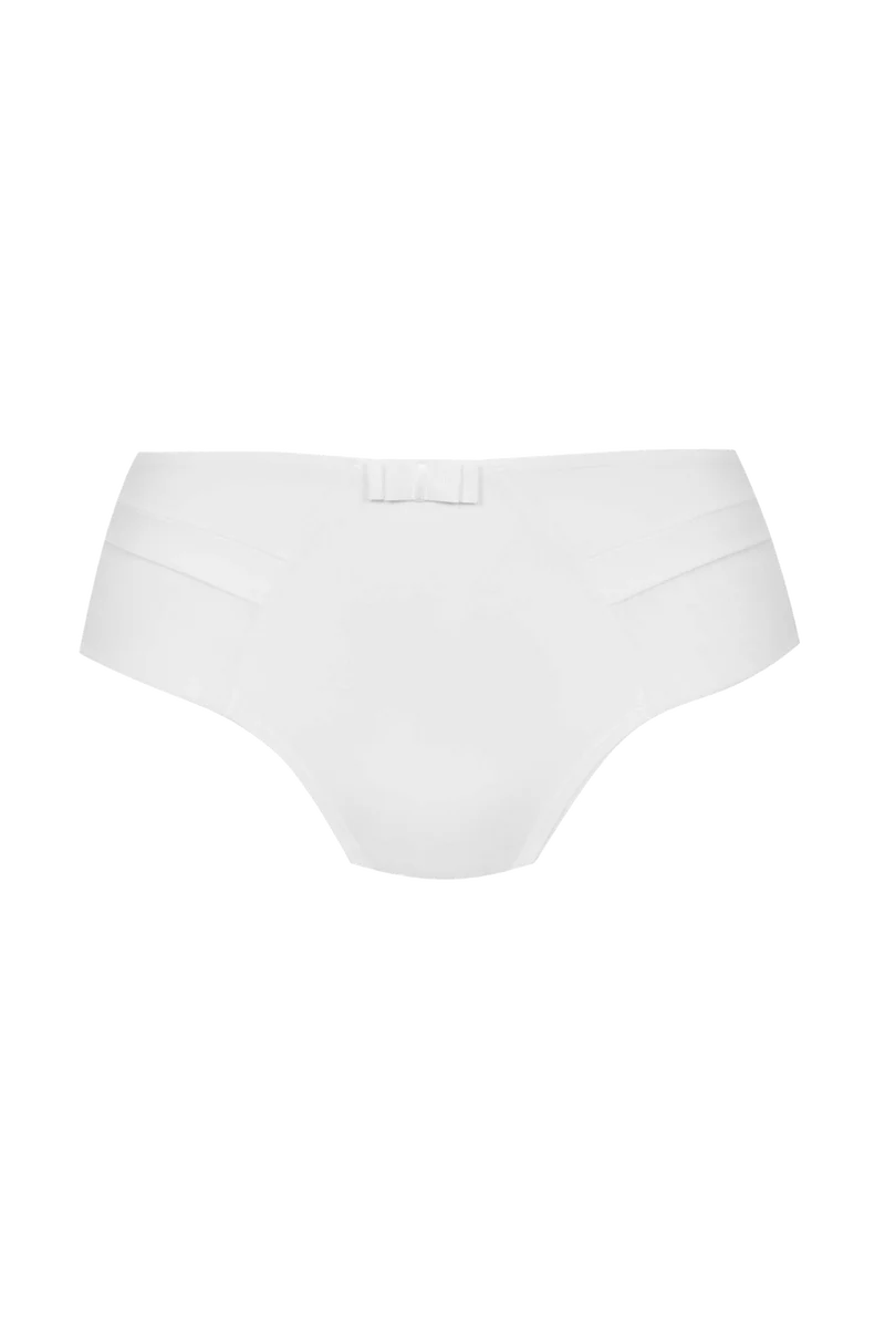 Slip brésilien Tulle Design - Blanc