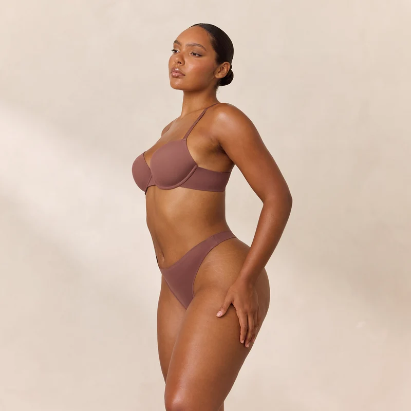 Soutien-gorge T-Shirt Invisible Form - Muscade