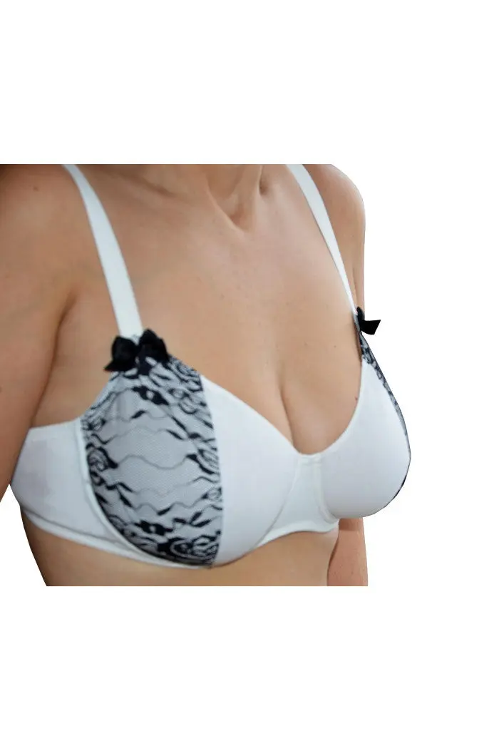 Soutien gorge emboitant dentelle Blanc Cassé