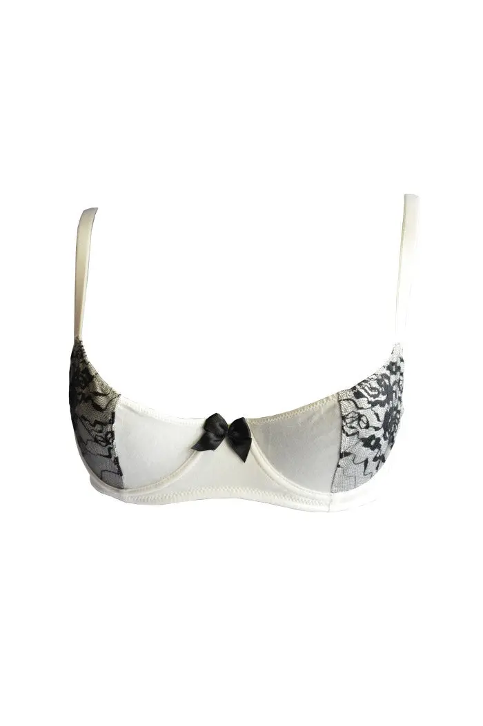 Soutien gorge avec armature en coton bio - Soutien-gorge coton Avec Armatures Sublime Blanc Cassé