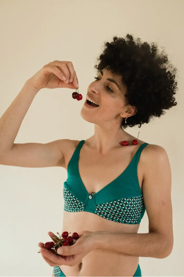 Soutien-gorge sans armatures coton biologique