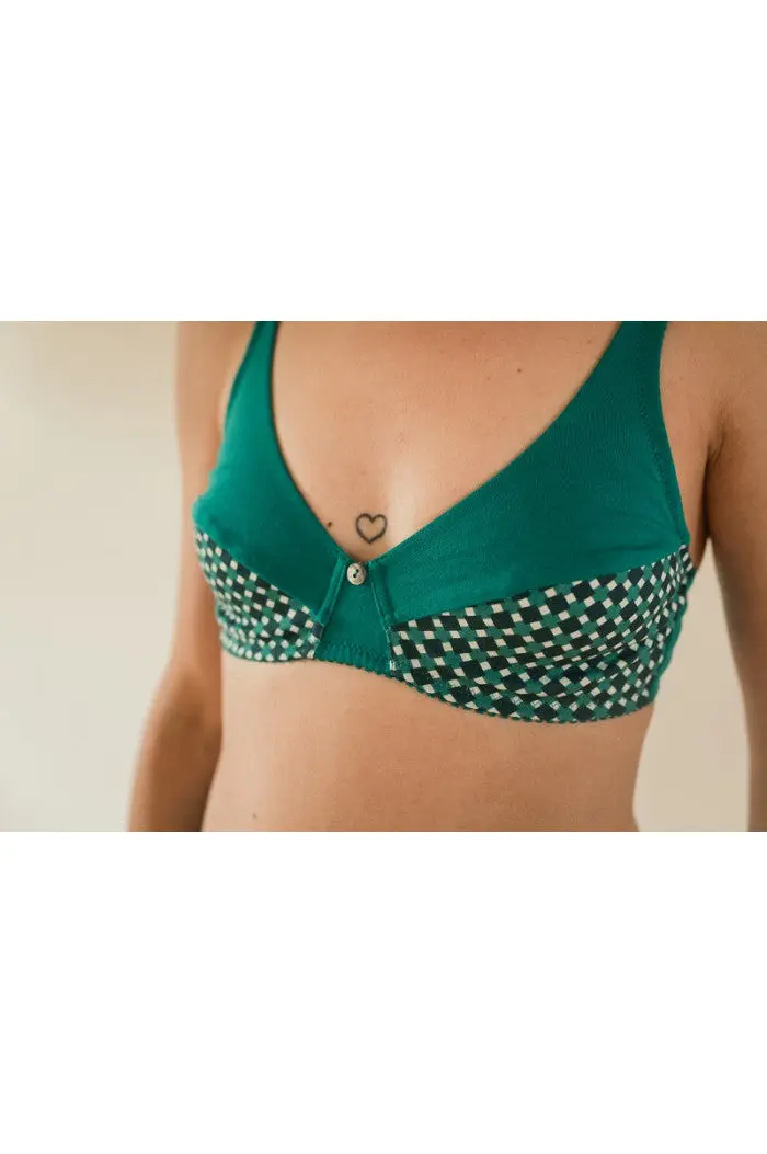 Soutien-gorge sans armatures coton biologique