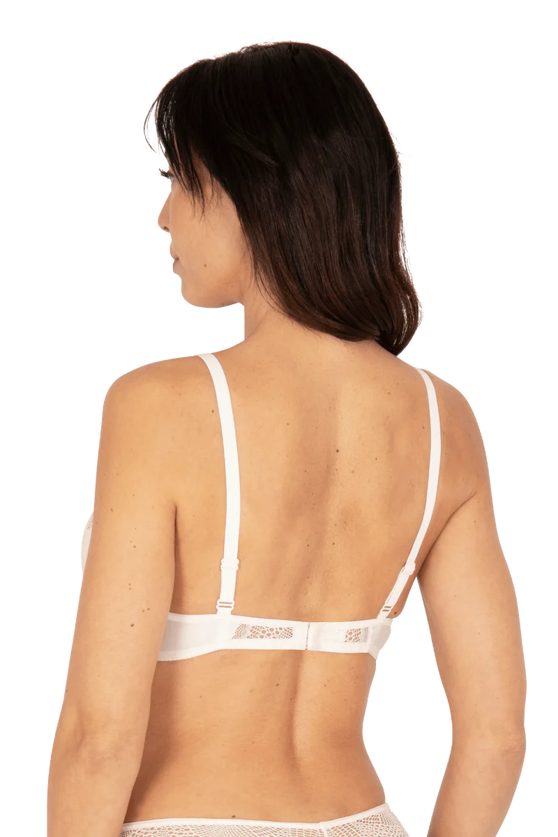 Soutien-gorge à coques Idylle - Soie