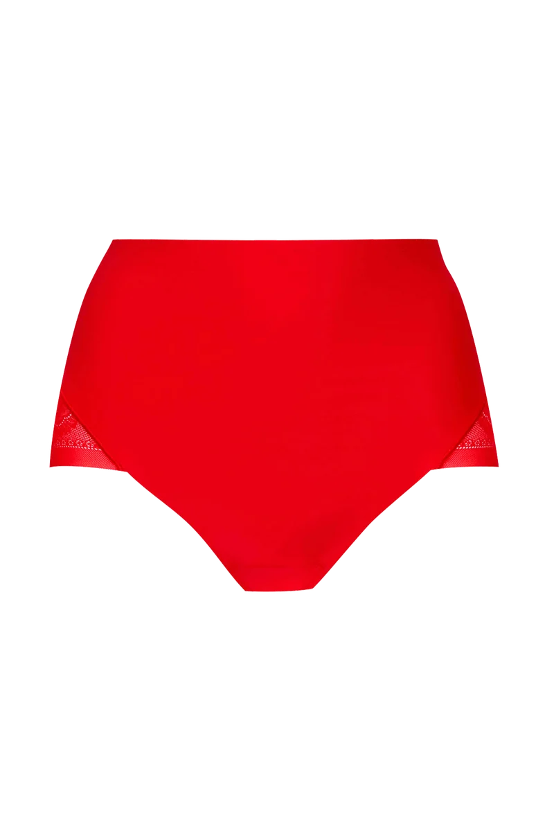 Culotte Dentelle Invisi Galbe - Rouge ardent
