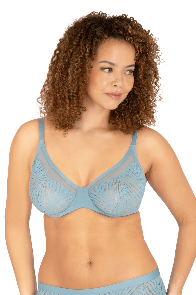Soutien-gorge à armatures Muse - Bleu perle