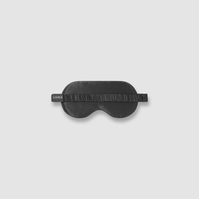 Signature Silk Masque de sommeil - Noir