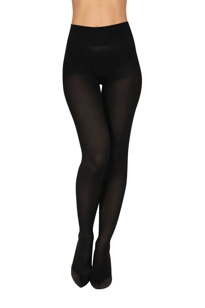 Collant Opaque 60D Well Infini Confort - Noir