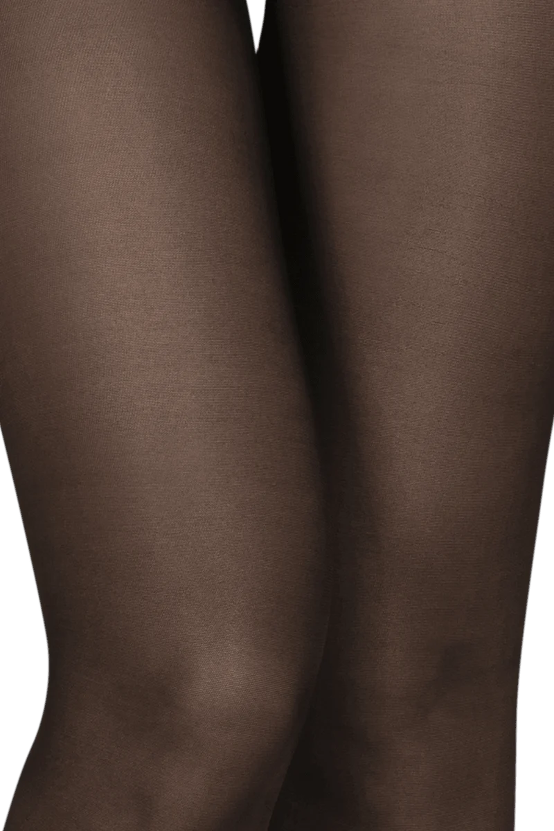 Collant Semi-Opaque 30D Well Infini Confort - Noir