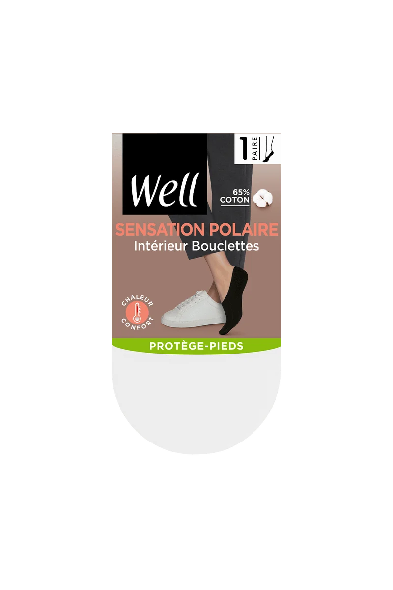 Protège-Pieds Sensation Polaire - Blanc