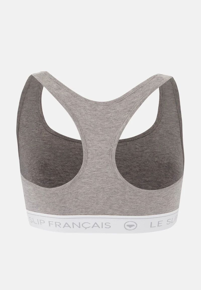 Brassière femme grise en coton - Tapageuse Gris Chine