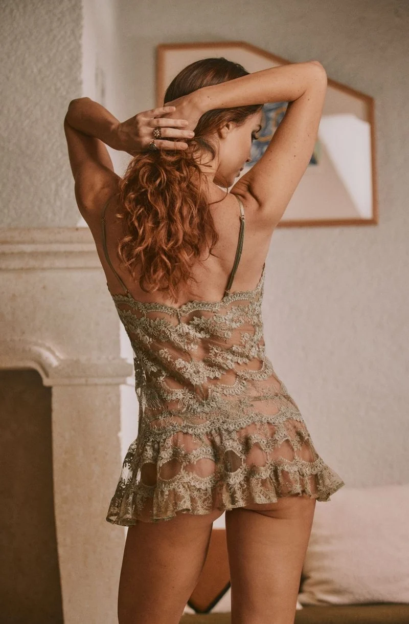 Nuisette sensuelle en dentelle Daniella