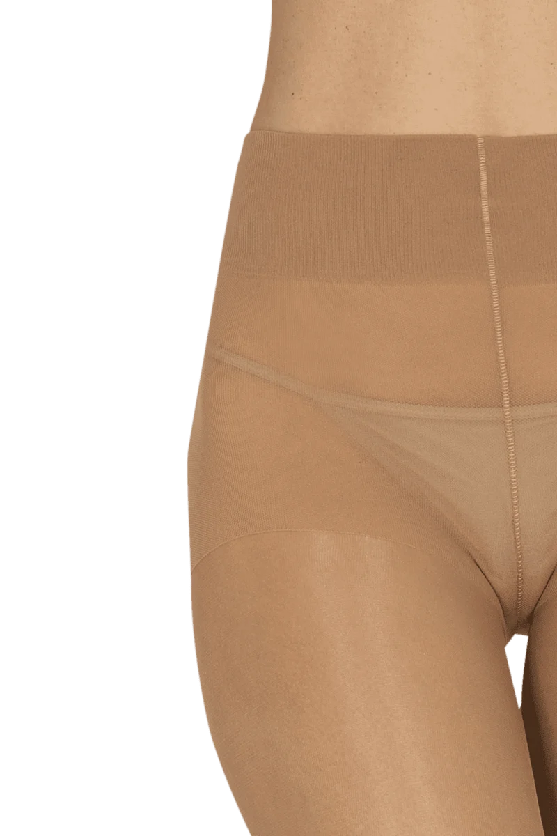 Collant Transparent 20D Well Infini Confort - Beige élégant