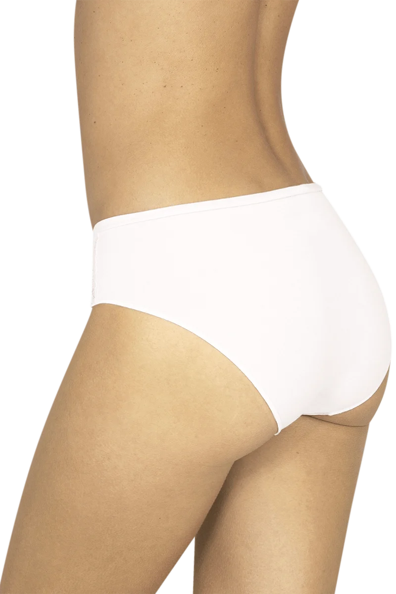 Lot de 2 slips en coton bio Intimement Bio - Blanc