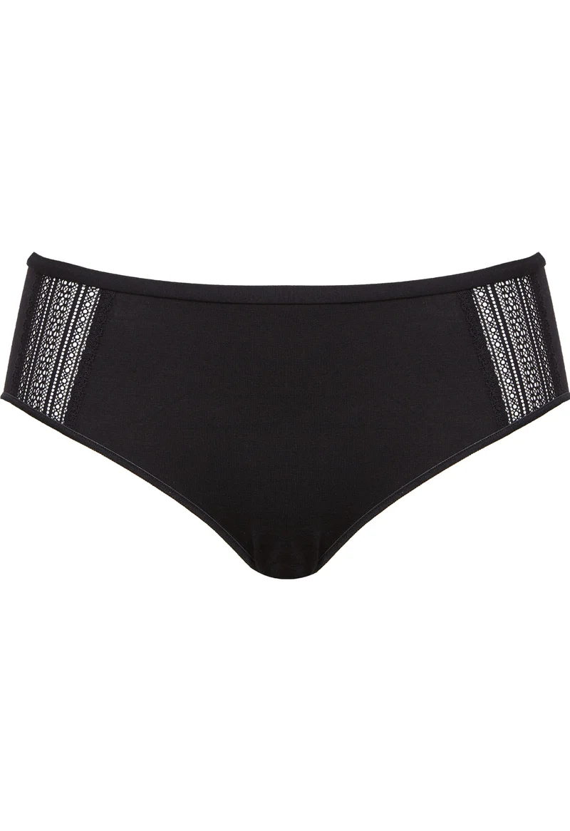 Lot de 2 slips en coton bio Intimement Bio - Noir
