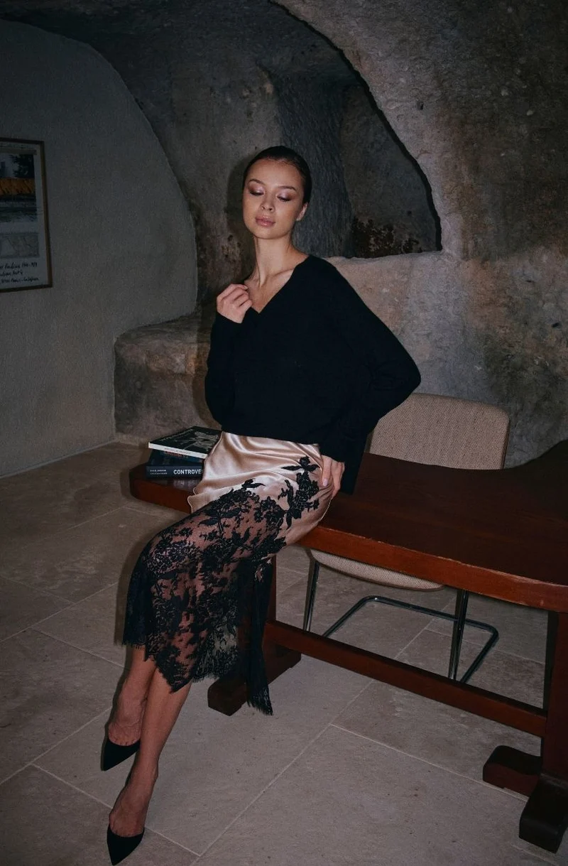 LOOK 07 - MAILLE & DENTELLE