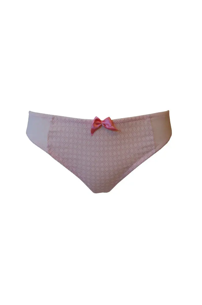 String rose en coton biologique