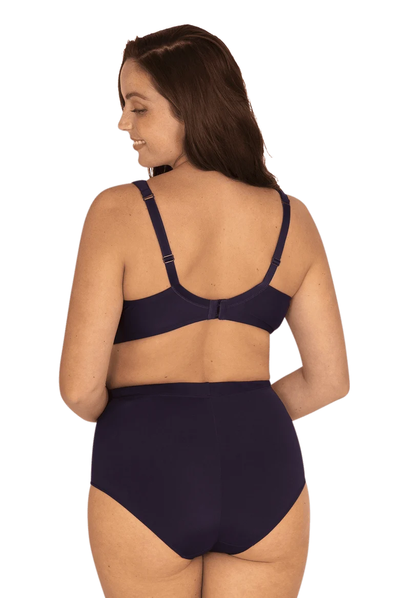 Culotte en dentelle Well Allure L'Original - Bleu nuit