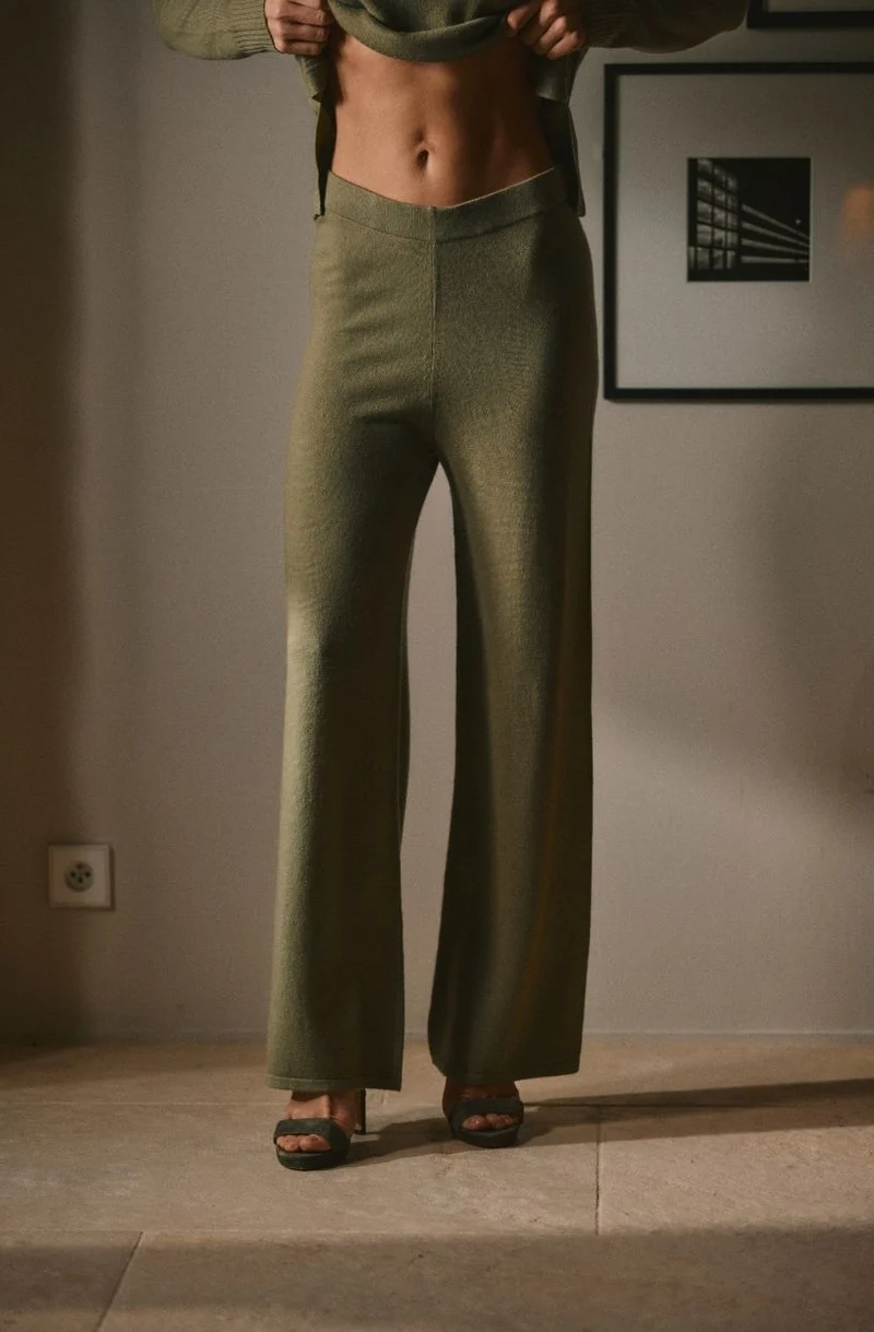 Pantalon en cachemire Divine