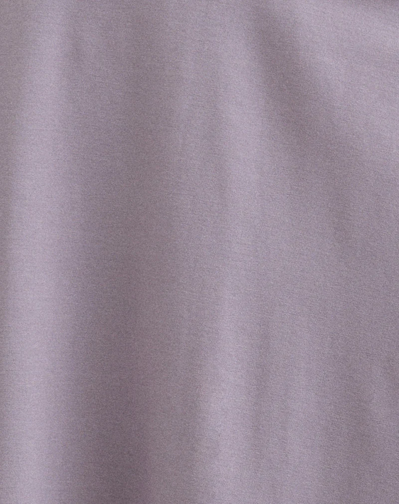 Jupe mi-longue Bilur Waterfall, couleur gris lavande