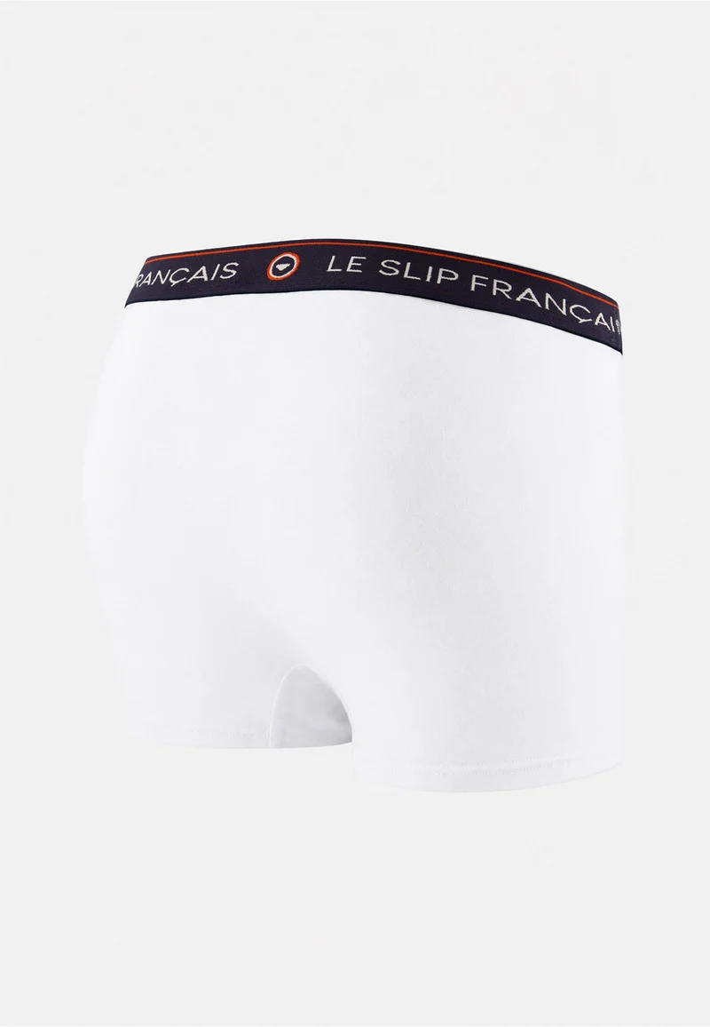 Culotte boxer femme blanche en coton - Fougueuse Blanc