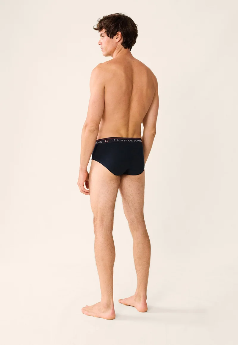 Slip en coton - Intrépide Marine Beau Paquet
