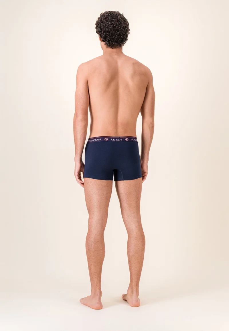 Le paquet de rentrée - L’Équipement Complet Pour Une Rentrée Chargée : Lot De 3 Boxers Marine Et 3 Paires De Chaussettes Noires