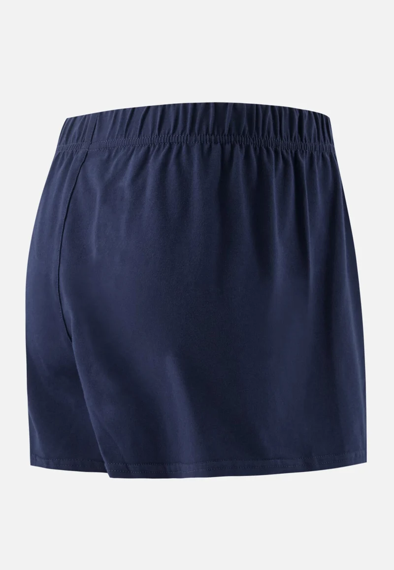 Caleçon bleu marine Lsf en jersey de coton - Fredo Marine brodé Mon Amour